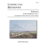 Scherzo from Symphony No. 5 for Flute Choir