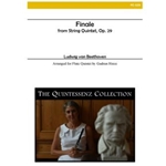 Finale from String Quintet, Op. 29 for Flute Quintet