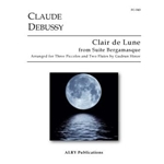 Clair de Lune for Three Piccolos and Two Flutes