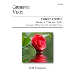 Valzer Duetto for Flute Choir