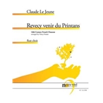 Revecy Venir du Printans for Flute Choir