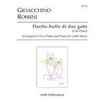Duetto buffo di due gatti (Cat Duet) for Two Flutes and Piano