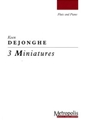 3 Miniatures for Flute and Piano
