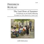 The Last Rose of Summer for Flute Quartet