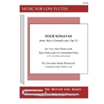 Four Sonatas, Op. 12 for Two Alto Flutes and Bass Flute