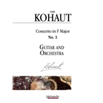 Concerto in F Major, No. 1 for Guitar and Orchestra (Full Score and Parts)