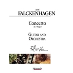 Concerto in F Major for Guitar and Orchestra (Full Score and Parts)