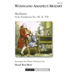 Andante from Symphony No. 40, K. 550 for Flute Orchestra