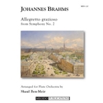 Allegretto Grazioso from Symphony No. 2 for Flute Choir