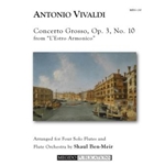 Concerto Grosso, Op. 3, No. 10 for Flute Orchestra