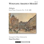 Adagio from Piano Concerto No. 23, K. 488 for Flute Orchestra