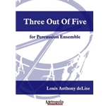 Three out of Five for Percussion Ensemble
