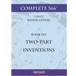 Complete 366' - Book 14: Two-part Inventions for Piano Solo