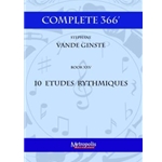 Complete 366' - Book 25: 10 Etudes Rythmiques for Piano Solo