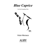 Blue Caprice for Alto Saxophone Solo