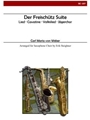 Der Freischutz Suite for Saxophone Choir