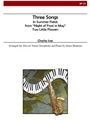 Three Songs (Sax and Piano)