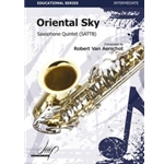 Oriental Sky for Saxophone Quintet (SATTB)