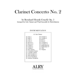 Clarinet Concerto No. 2, Op. 5 for Clarinet and Concert Band