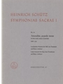 Attendite, popule meus - So hore doch, meine Gemeinde Nr. 14 SWV 270 -Geistliches Konzert- (aus "Syn