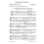 Musikalische Exequien fur Solostimmen, Chor und Basso continuo SWV 279-281
