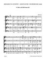 Herr, auf dich traue ich SWV 377 -Motette- (Nr. 9 aus "Geistliche Chormusik" (1648))