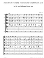 Ich weiss, dass mein Erloser lebt SWV 393 -Motet- (no. 25 from "Geistliche Chormusik 1648")