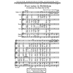 Puer natus in Bethlehem - Ein Kind geboren zu Bethlehem -Liedsatz-