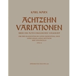 18 Variationen uber ein englisches Volkslied (O the cuckoo is a pretty bird) op. 30 -Sextett fur Bla