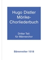 Morike-Chorliederbuch, Teil 3 op. 19 (1938/1939)