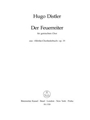 Der Feuerreiter (Sehet ihr am Fensterlein dort die rote Mutze wieder?) (aus "Morike-Chorliederbuch"