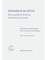 Kleine geistliche Konzerte, Heft 1