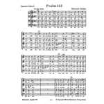 Ich freu mich des, das mir geredt ist fur 2 Favoritchore, 2 Capellchore und Basso continuo SWV 26 -P