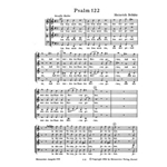 Ich freu mich des, das mir geredt ist fur 2 Favoritchore, 2 Capellchore und Basso continuo SWV 26 -P