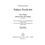 Warum toben die Heiden fur 2 Favoritchore, 2 Capellchore und Basso continuo SWV 23 -Psalm 2- (aus "P