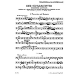 Der Schulmeister -Komische Kantate-
