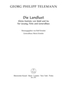 Die Landlust -Kleine Kantate von Wald und Au- (aus Moralische Kantaten III)