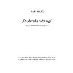 Du, der ich's nicht sage Nr. 1 (aus "Rilke-Gesange" op. 47)