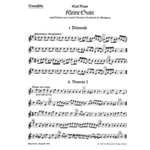 Kleine Suite nach Tanzen aus Leopold Mozarts Notenbuch fur Wolfgang