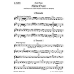 Kleine Suite nach Tanzen aus Leopold Mozarts Notenbuch fur Wolfgang