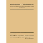 Sicut Moses serpentem in deserto exaltavit Nr. 16 SWV 68 -Motette- (aus "Cantiones sacrae" (1625))