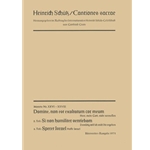 3 Motetten Nr. 26 - 28 SWV 78-80 -Motetten- (aus "Cantiones sacrae" (1625))