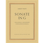 Sonate in G fur Blockflote und Klavier (Cembalo) (1950)