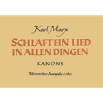 Schlaft ein Lied in allen Dingen (1954) -61 zwei- bis vierstimmige Kanons nach alten Spruchen und Wo