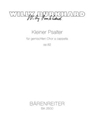 Kleiner Psalter fur Mixed Choir a cappella op. 82 (1950)