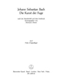 The Art of Fugue BWV 1080 -Viola part ( version for viola da gamba quartet)- (Edition according to t