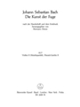 The Art of Fugue BWV 1080 -Violin II part (version for string quartet)- (Edition according to the au