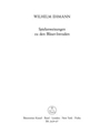 Blaser-Intraden zum Wochenlied (1951/1955) (Spielanweisungen)