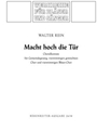 Macht hoch die Tur, die Tor macht weit -Choralkantate-