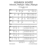 Dunque addio, care selve - Lebet wohl denn, teure Haine SWV 15 -Italienisches Madrigal Nr. 15-